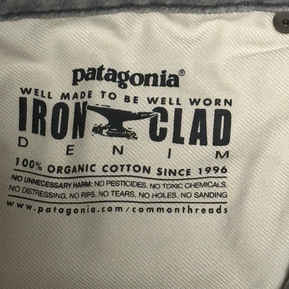 Men’s 33x30 Patagonia Grey Jeans Outdoor Casual - Picture 6 of 12